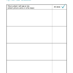 Visual checklist for My Met Tour